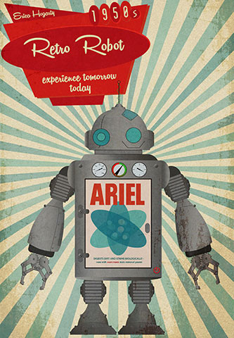 erica retro robot