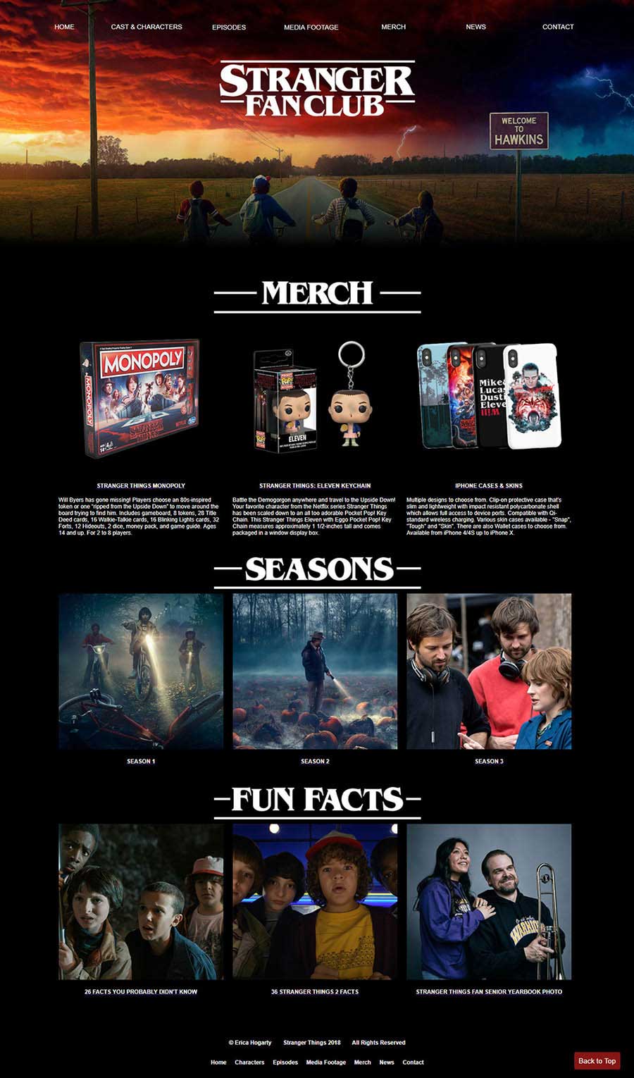 Erica strangerthings